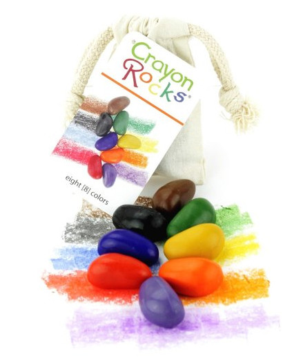 Crayon Rocks - Malfarben in Steinform - Set mit 8 Stk