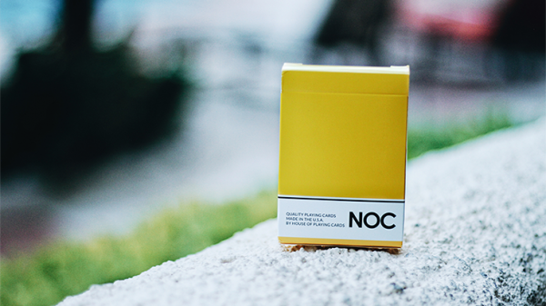 Cardistry Karten - NOC Original - Gelb