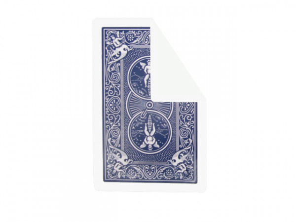 Bicycle Karten Double Back - Blank & Blau