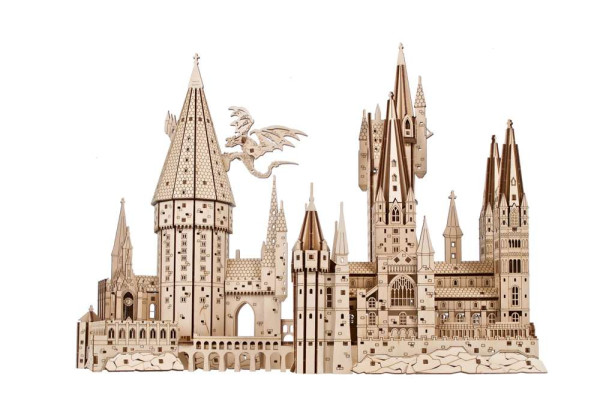Ugears Holzbausatz - das Schloss von Hogwarts - Harry Potter
