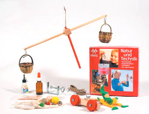 Leicht und schwer Natur und Technik - Experimentierkasten