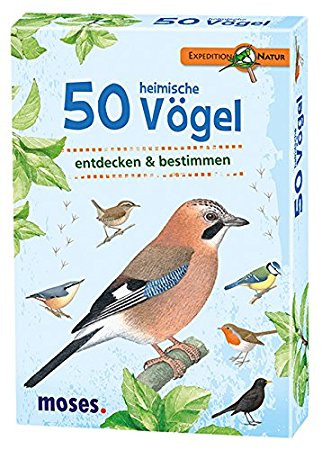 50 heimische Vögel, Text-/Symbolkarten