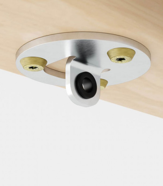 Verankerungsplatte für Vertikaltücher - für Holzdecken