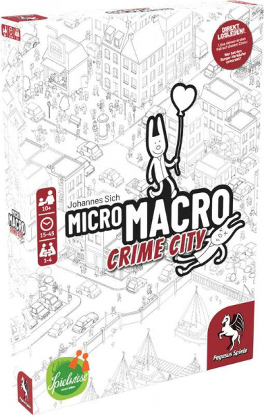 Micro Macro - kooperatives Detektivspiel - Spiel des Jahres 2021