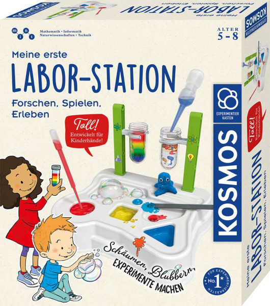 Meine erste Labor-Station - Experimentierkasten für Kinder