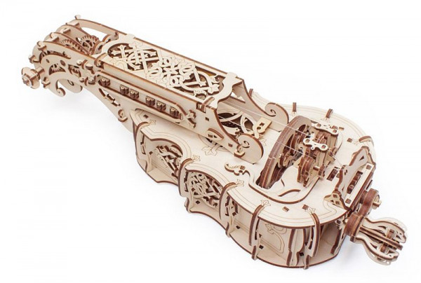 Ugears - mechanischer Holzbausatz - Drehleier Hurdy Gurdy