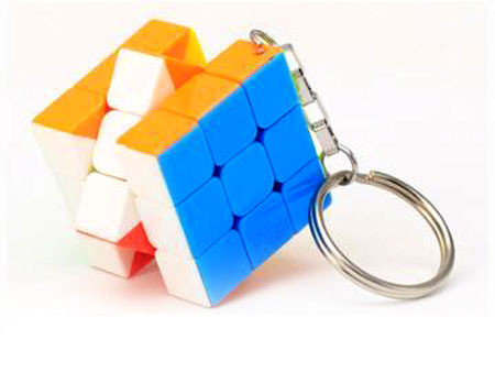 Speedcube Schlüsselanhänger Stickerless