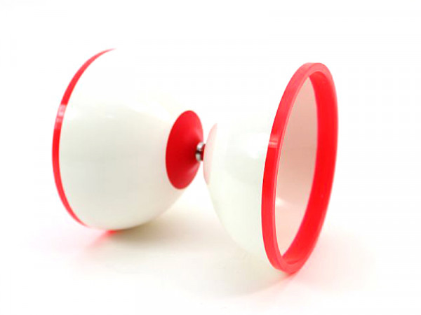 Diabolo Fascination Weiss Rot