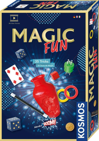 Magic Fun - 35 Zaubertricks - Zauberkasten für Kinder
