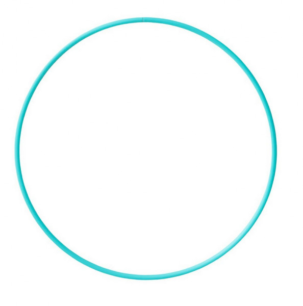 Perfect-Hoop uni - türkis, 16mm/80cm