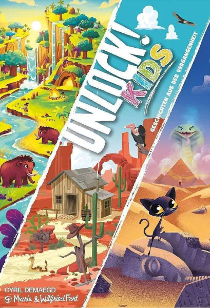 Unlock Kids 2 - Geschichten aus der Vergangenheit - Escape-Game