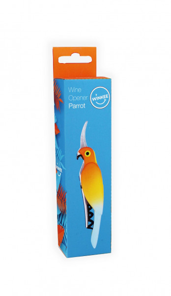 Korkenzieher Papagei