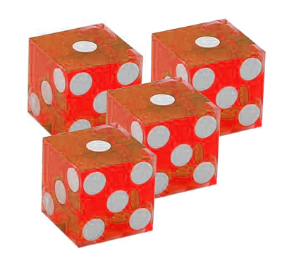 Dice Stacking Würfelset - rot - 4 Stk