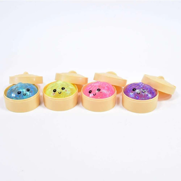 Squishy Dumpling - Teigtaschen Anti-Stressball - Glitzer