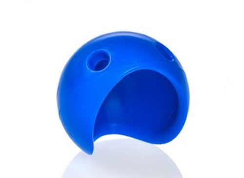 Clownnase Silikon - blau - Grösse L