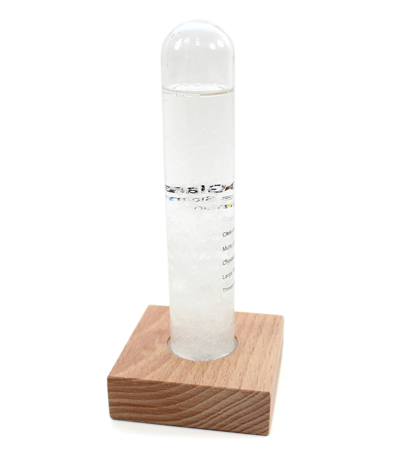 Storm Glass Tube Barometer im Glas Diverse Physikalische Spiele