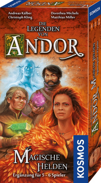 Die Legenden von Andor - Magische Helden (Ergänzung für 5 - 6 Personen)
