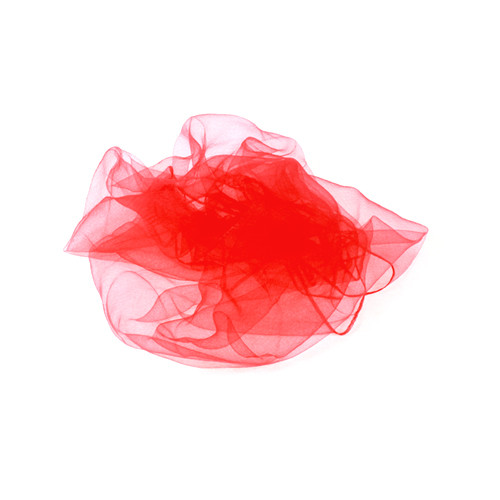 Jongliertuch klein - das sanfte Kleine - rot