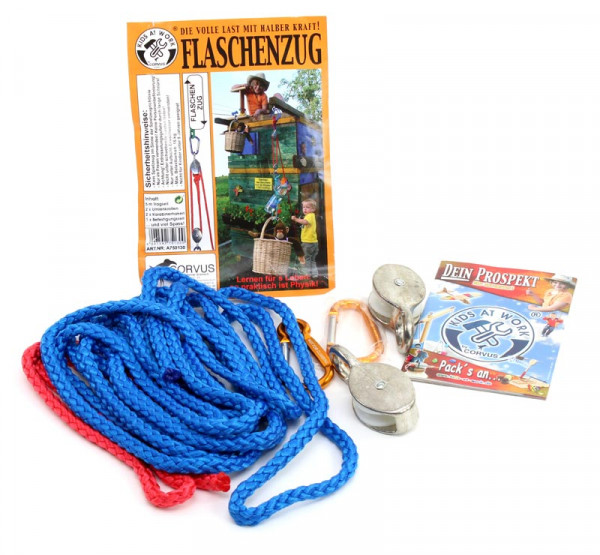 Flaschenzug Seil-Set - Kids at Work von Corvus