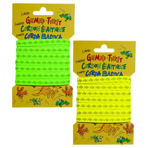 Gummitwist - flach - 5m