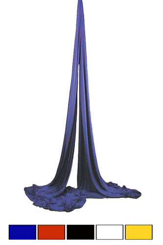 Vertikal Tuch, 18 m, blau