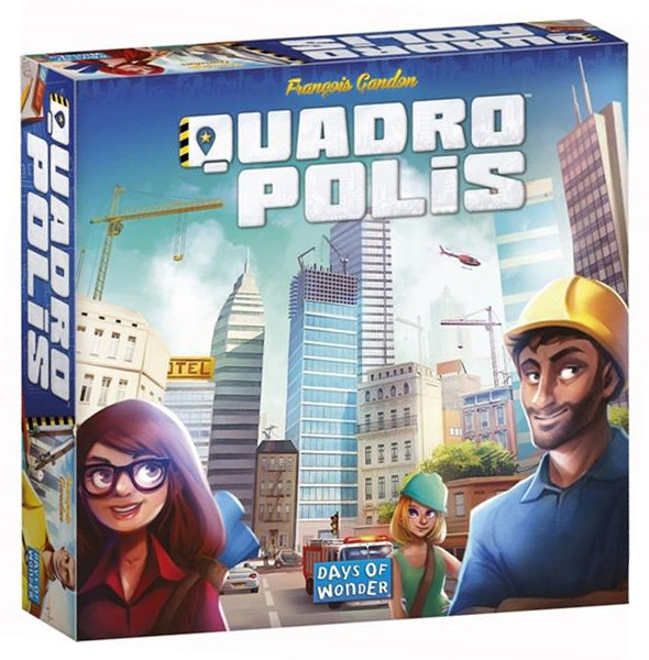 Quadropolis - organisiere deine Stadt - Familienspiel