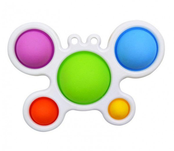 Simple-Dimple Butterfly - Fidget Toy mit 5 Kissen