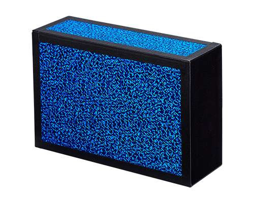 Cigarbox Glitter - blau