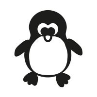 Ministempel Peggy Pinguin