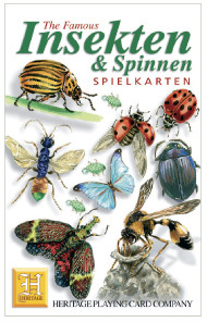 Heritage Spielkarten - Insekten und Spinnen