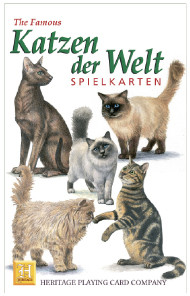 Heritage Spielkarten - Katzen der Welt