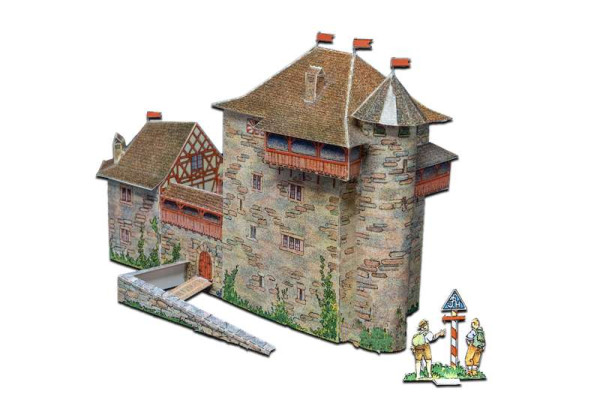 Modellbogen - Burg Rotberg