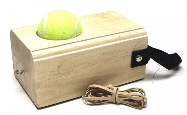 Tennistrainer Block, Holz Natur, 1.2 kg