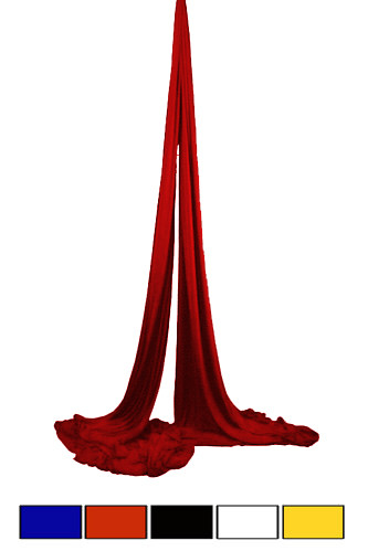 Artistik-Tuch, 16 m, rot