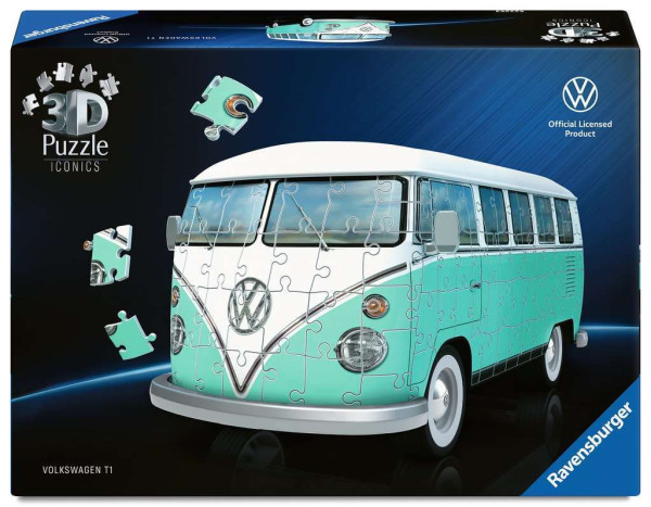 Iconics 3D-Puzzle - Volkswagen T1 - 162 Teile