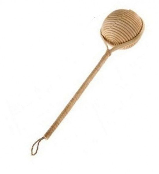 Rattan-Maraca mit Rattan-Kugel