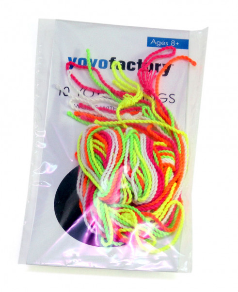 Yoyofactory YoYo Schnüre - Set mit 10stk bunt