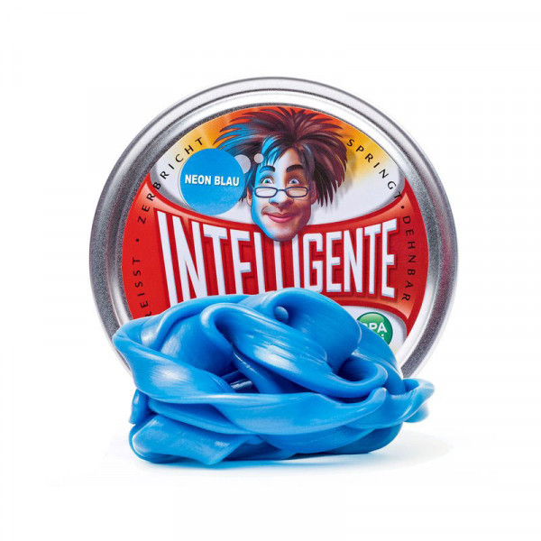 Intelligente Knete - Neon Blau (nachtleuchtend)
