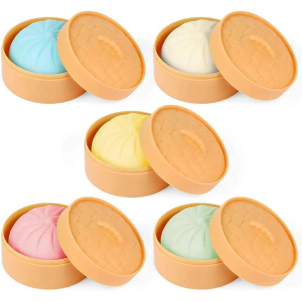 Squishy Dumpling Surprise - Teigtaschen Anti-Stressball - Pastell