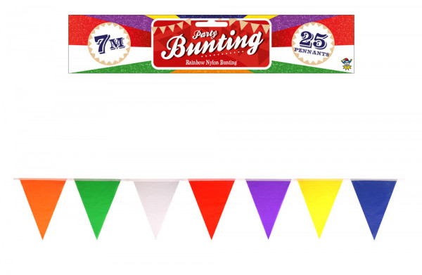 Wimpel Girlande - 7m - 25 Wimpel