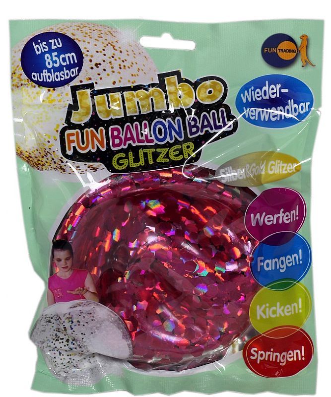 Aufblabarer Ballonball Spielzeug Ballon Leuchtet im Dunkel Magischer Zaubar Ball 