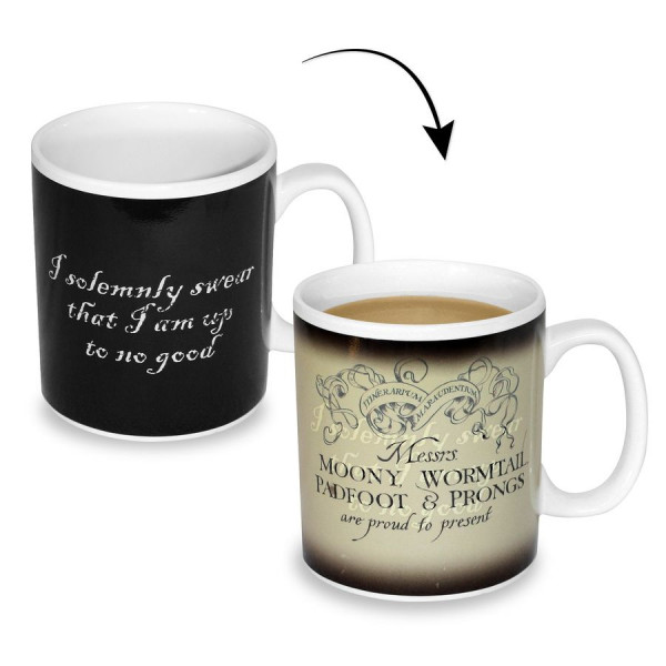 Harry Potter XL Thermoeffekt-Tasse Marauder's Map