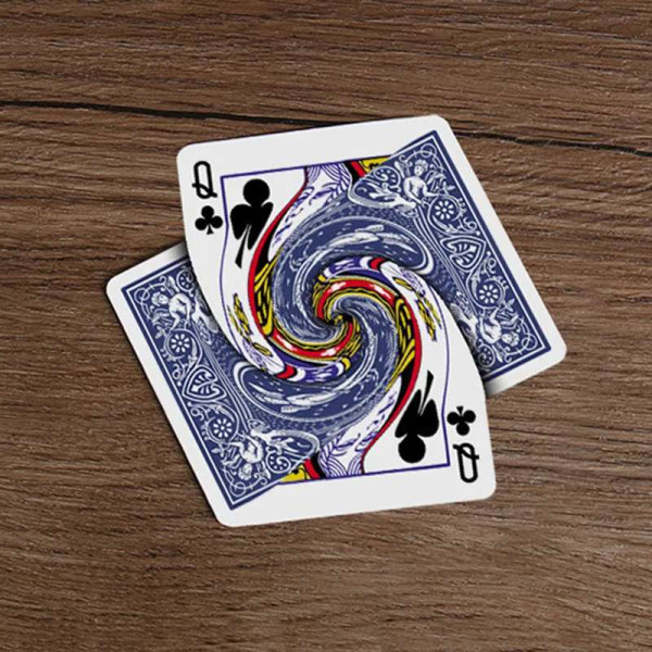 Vortex - Spielkarten Zaubertrick - Blau