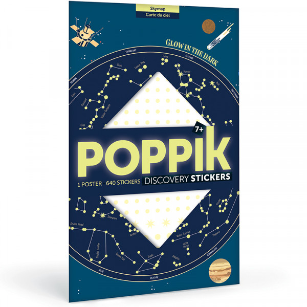 Discovery Sticker Poster - Sternenhimmel - Glow