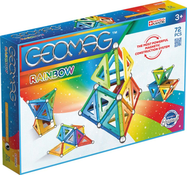Geomag Rainbow - Set mit 72 Teilen