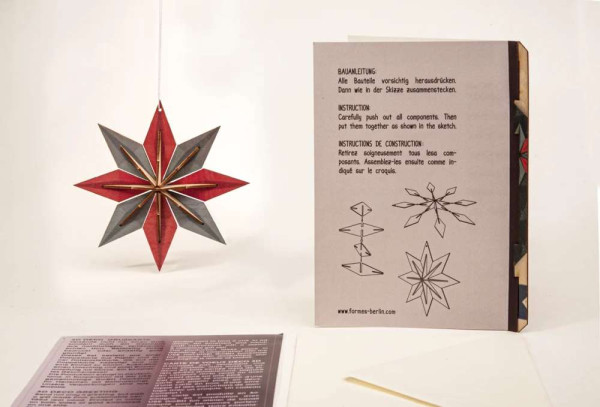 Weihnachtsstern 3D - spezielle Weihnachtskarte kaufen | Jugglux -  Jonglierartikel - Spiele - Geschenkideen