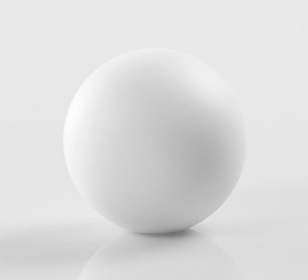 LED Jonglierball - 70 mm - weiss