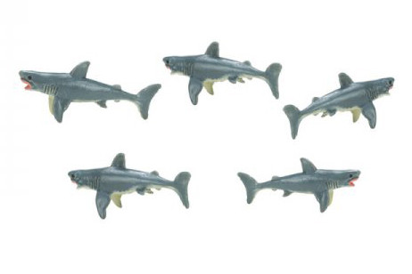 Glücksbringer Mini Weisser Hai