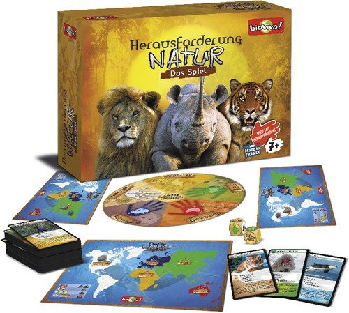 Fundgrube - Herausforderung Natur - eingedrückte Verpackung - das Spiel
