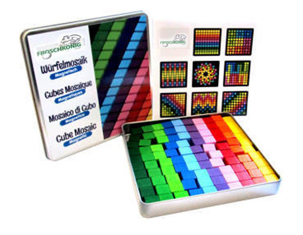 Magnetic Color Cubes - Magnetische Holzwürfel
